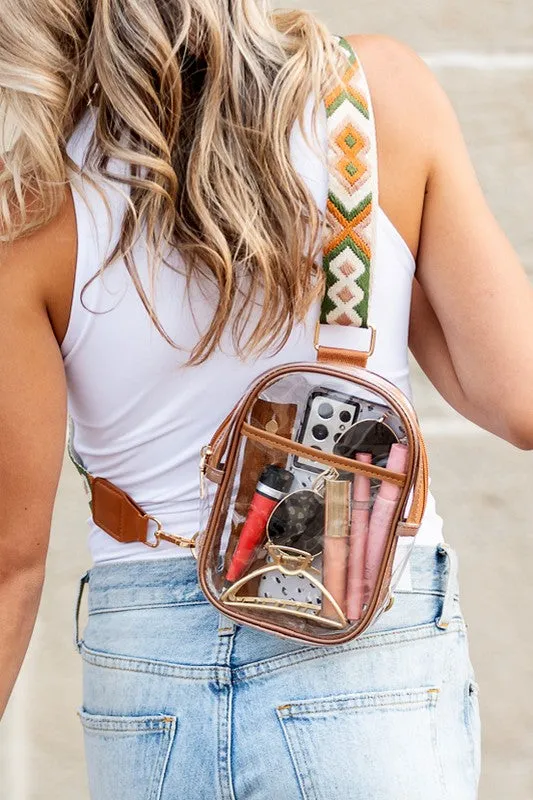 Noelle Clear Stadium Sling sold by The Barefoot Brunette Boutique product image thumbnail 4