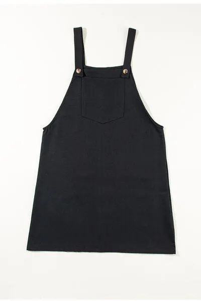 Plus Size Square Neck Wide Strap Dress sold by The Barefoot Brunette Boutique product image thumbnail 2