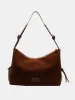 Suede Large Shoulder Bag sold by The Barefoot Brunette Boutique