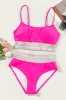 Scoop Neck Spaghetti Strap Two-Piece Swim Set sold by The Barefoot Brunette Boutique