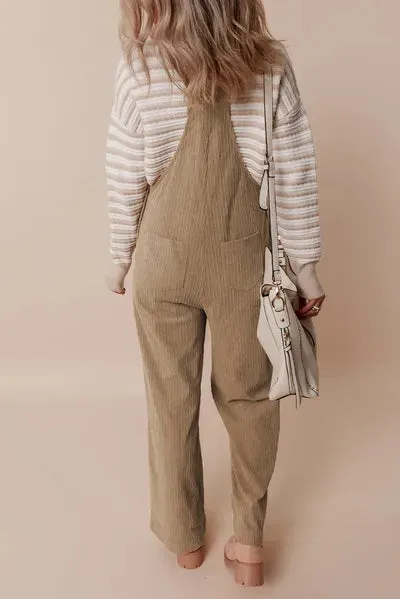Square Neck Wide Strap Overalls sold by The Barefoot Brunette Boutique product image thumbnail 4