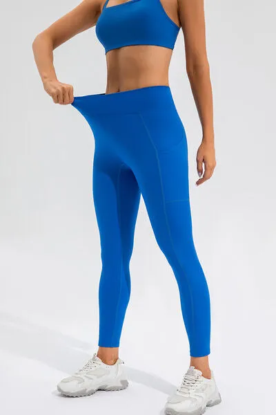 High Waist Active Leggings with Pockets sold by The Barefoot Brunette Boutique product image thumbnail 3