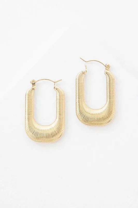 Nomad Hoop Earrings sold by The Barefoot Brunette Boutique