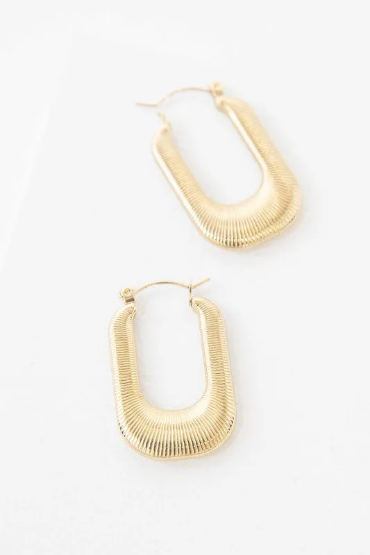 Nomad Hoop Earrings sold by The Barefoot Brunette Boutique product image thumbnail 3