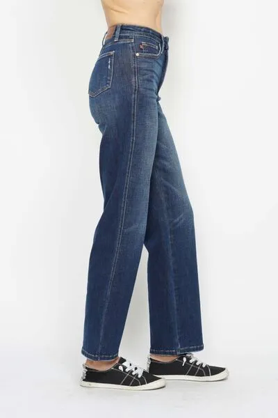 Judy Blue Full Size High Waist Tummy Control Jeans sold by The Barefoot Brunette Boutique product image thumbnail 5