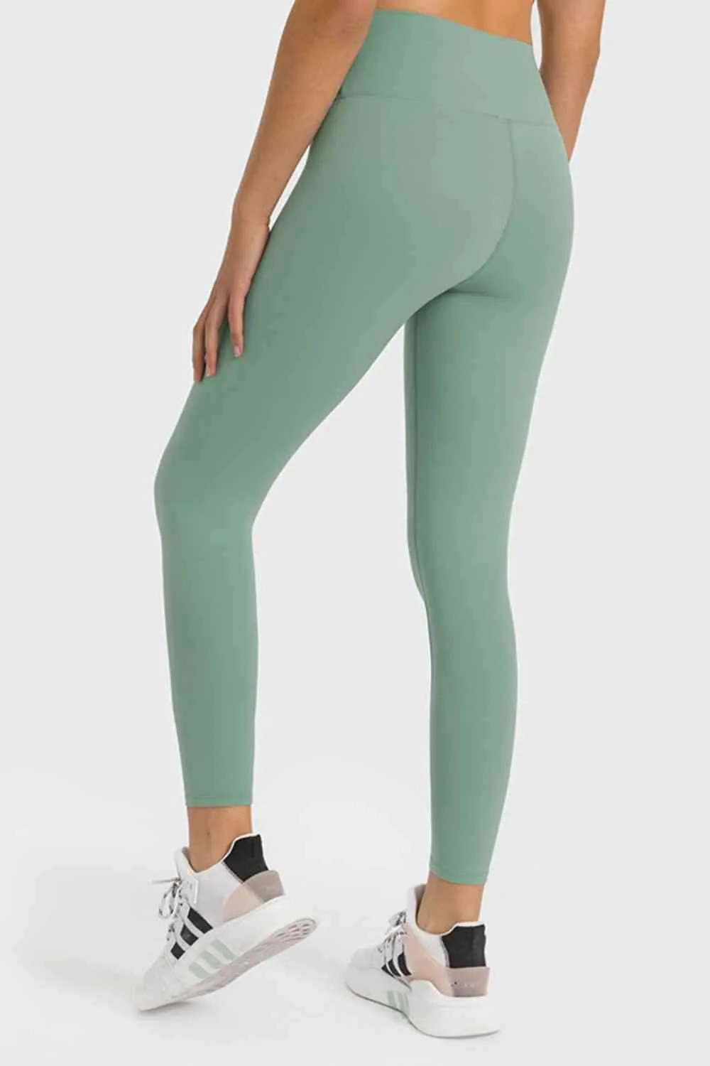 Millennia High Waist Ankle-Length Yoga Leggings sold by The Barefoot Brunette Boutique product image thumbnail 2