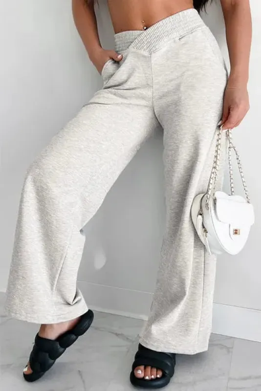 Elastic Waist Active Pants with Pockets sold by The Barefoot Brunette Boutique