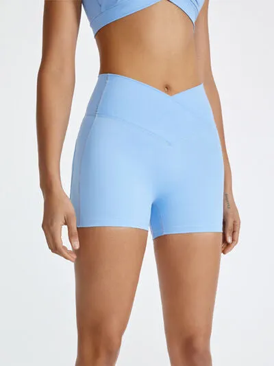 High Waist Active Shorts sold by The Barefoot Brunette Boutique product image thumbnail 4