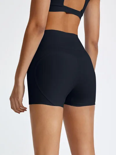 High Waist Active Shorts sold by The Barefoot Brunette Boutique product image thumbnail 3