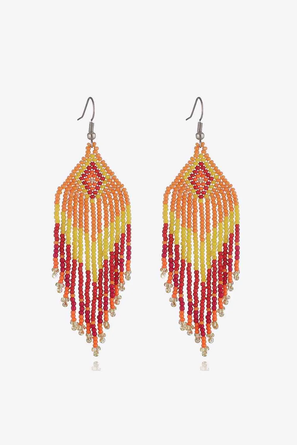 Beaded Dangle Earrings sold by The Barefoot Brunette Boutique product image thumbnail 5