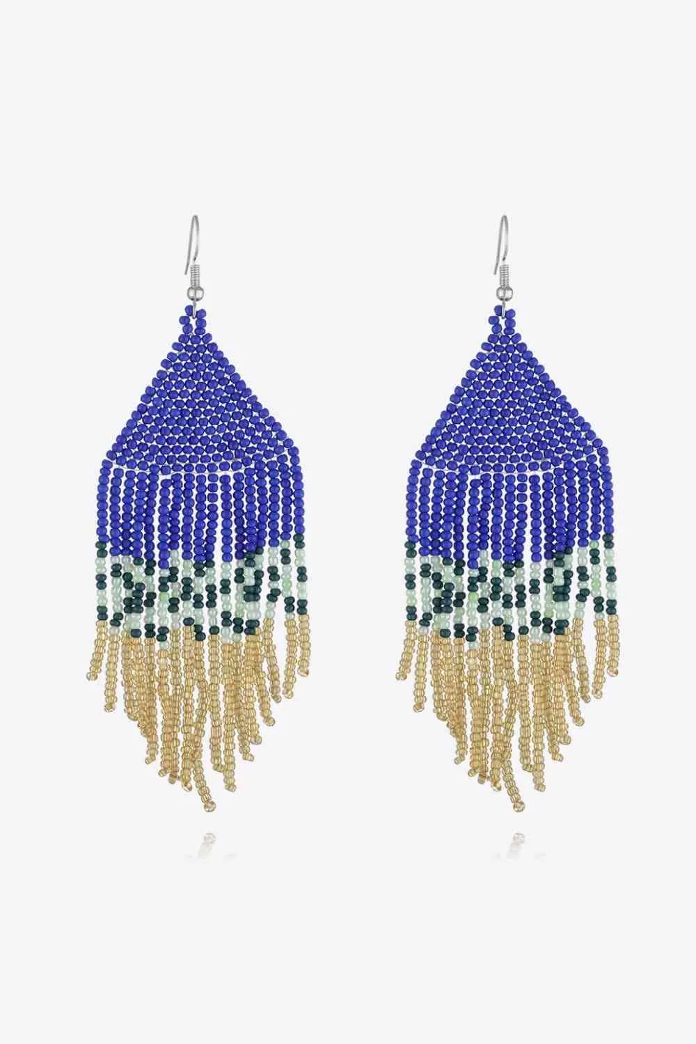 Beaded Dangle Earrings sold by The Barefoot Brunette Boutique product image thumbnail 5