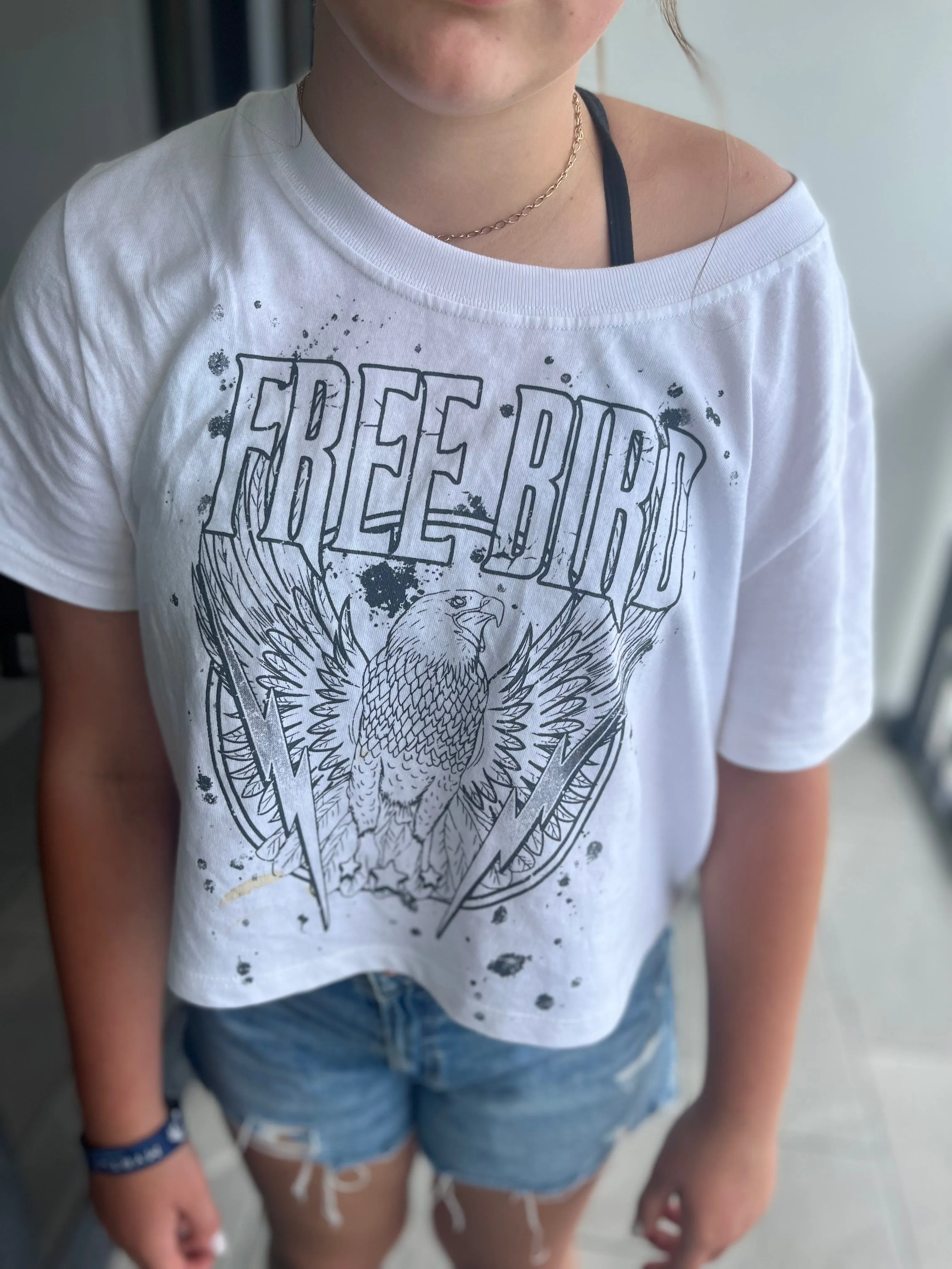 Free as a bird tee sold by The Barefoot Brunette Boutique product image thumbnail 2
