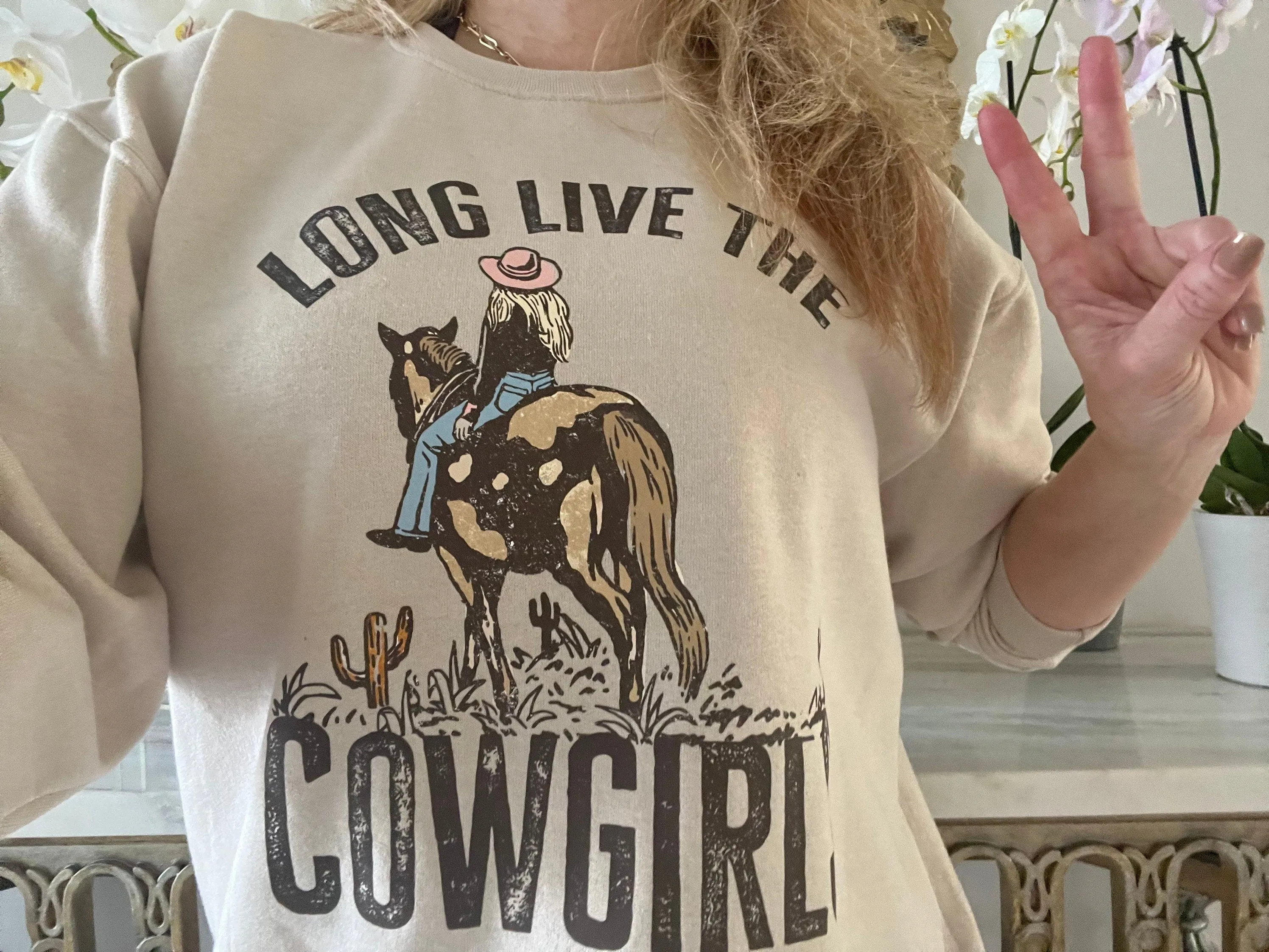 Long live cowgirls shirt, Horse Lover Shirt, Cowgirl Shirt, Western Shirt sold by ThePopStyle product image thumbnail 3