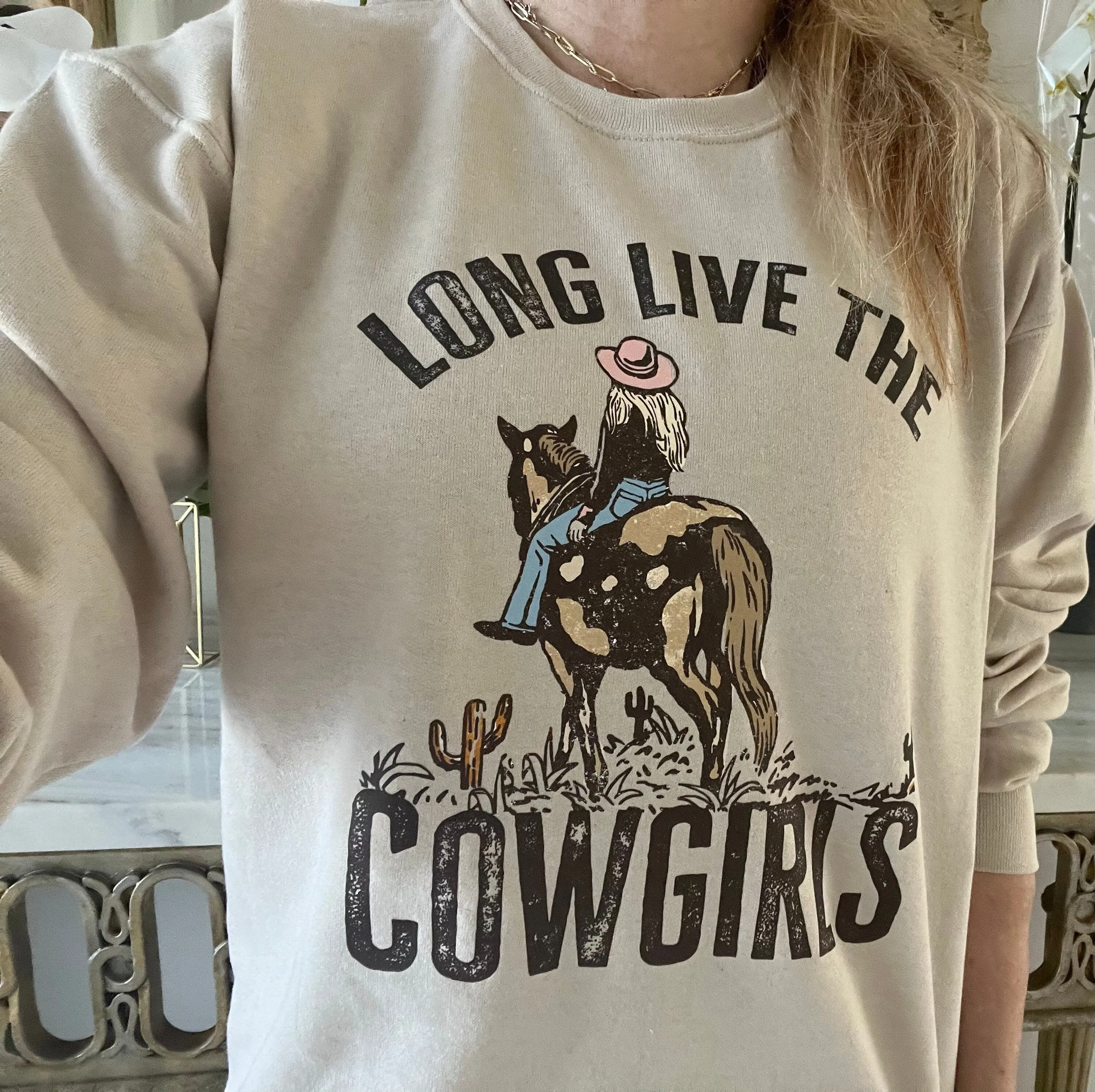 Long live cowgirls shirt, Horse Lover Shirt, Cowgirl Shirt, Western Shirt sold by ThePopStyle product image thumbnail 2