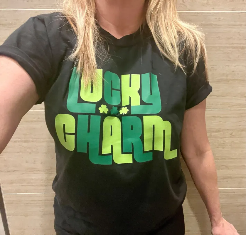Lucky Charm Shirt, St. Patrick’s Day Fun Shirt, I am lucky shirt sold by ThePopStyle