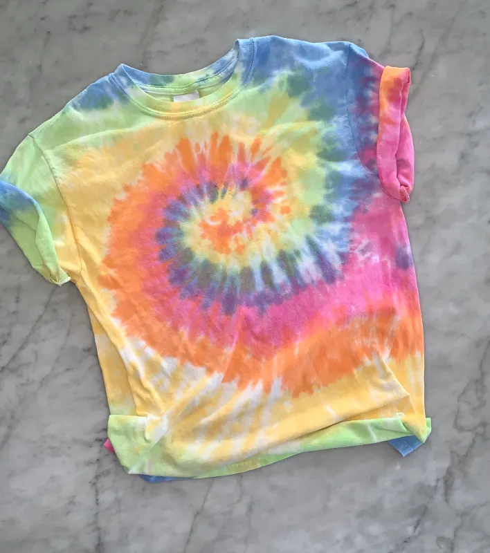 Pastel Ice Cream Tie Dye Rainbow Tie Dye Shirt sold by ThePopStyle