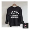 Not Bossy Just Aggressively Helpful Shirt. Bossy Shirt. Mom Boss Shirt sold by ThePopStyle
