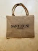 Beverly Hills Tote Bag California Raffia Souvenir Tote Bag Beach Tote sold by ThePopStyle