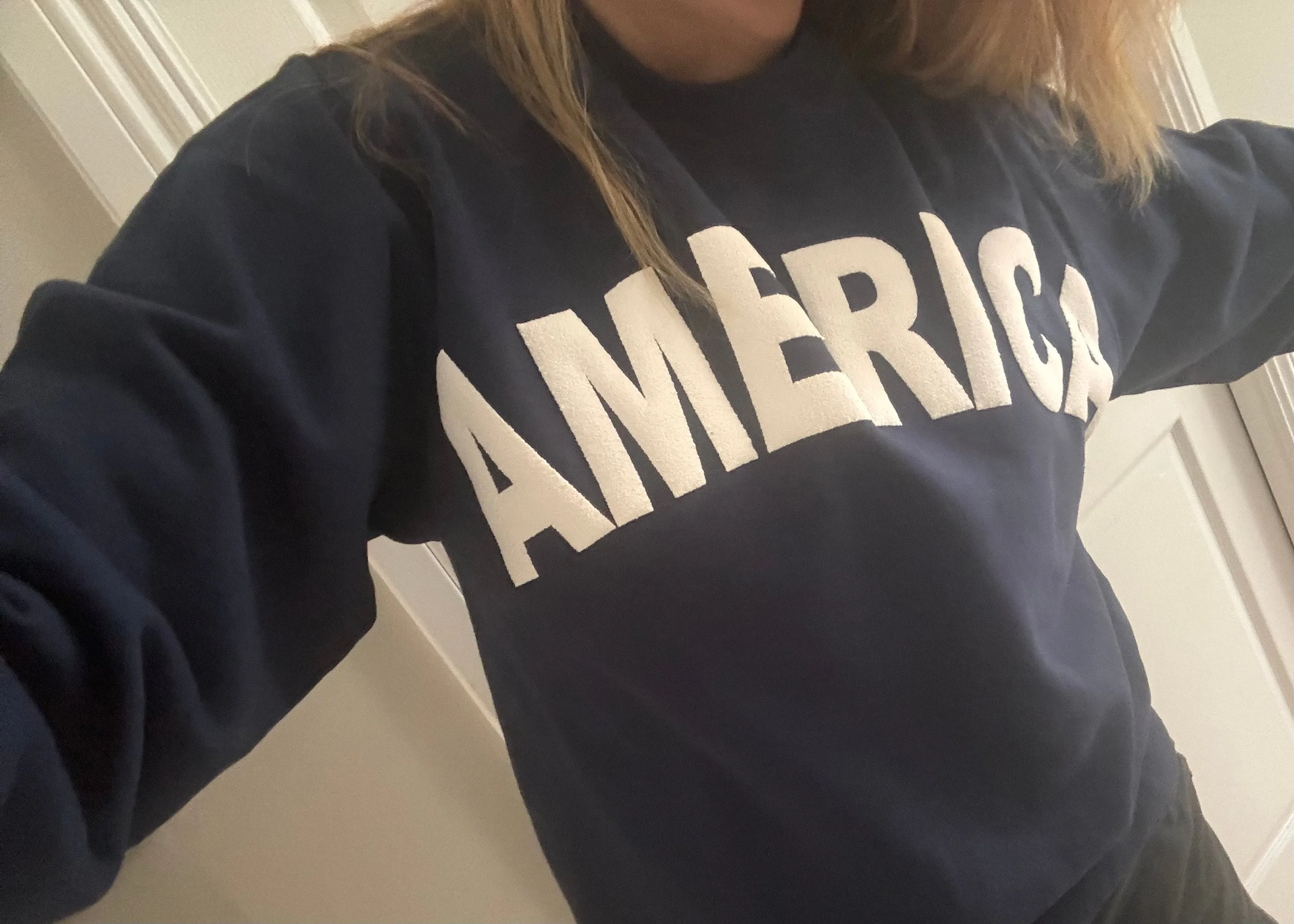 AMERICAN Shirt AMERICA Sweatshirt Puff America Tee Celebrate America Shirt 4th July shirt sold by ThePopStyle product image thumbnail 2