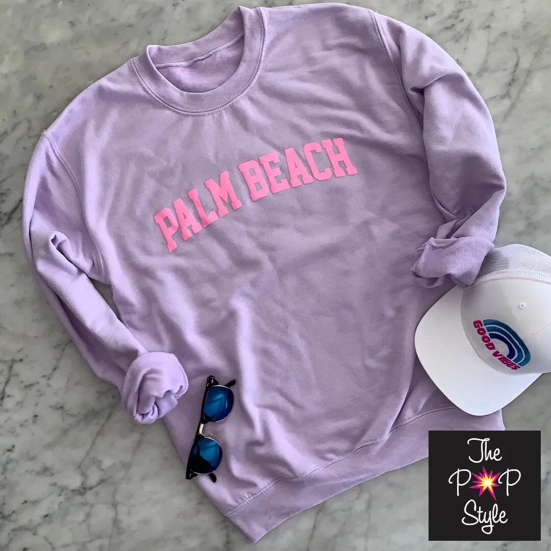 Palm Beach Shirt , Palm Beach Sweatshirt, Destination Shirt sold by ThePopStyle product image thumbnail 2