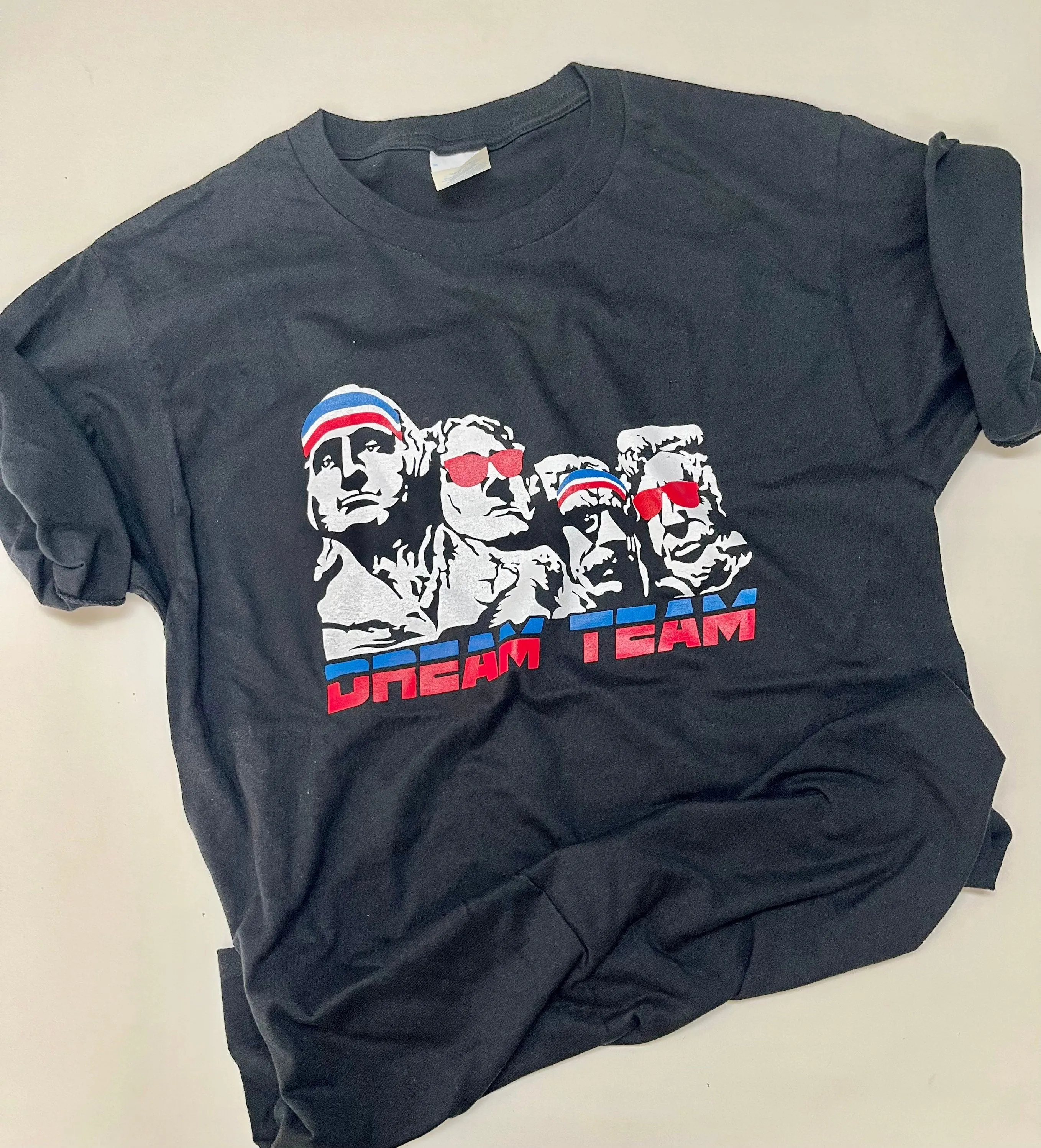 Dream Team Mt Rushmore T Shirt , Fourth of July Shirt, 4th of July Tee, Cool Presidents Shirt, Memorial Day shirt sold by ThePopStyle product image thumbnail 2