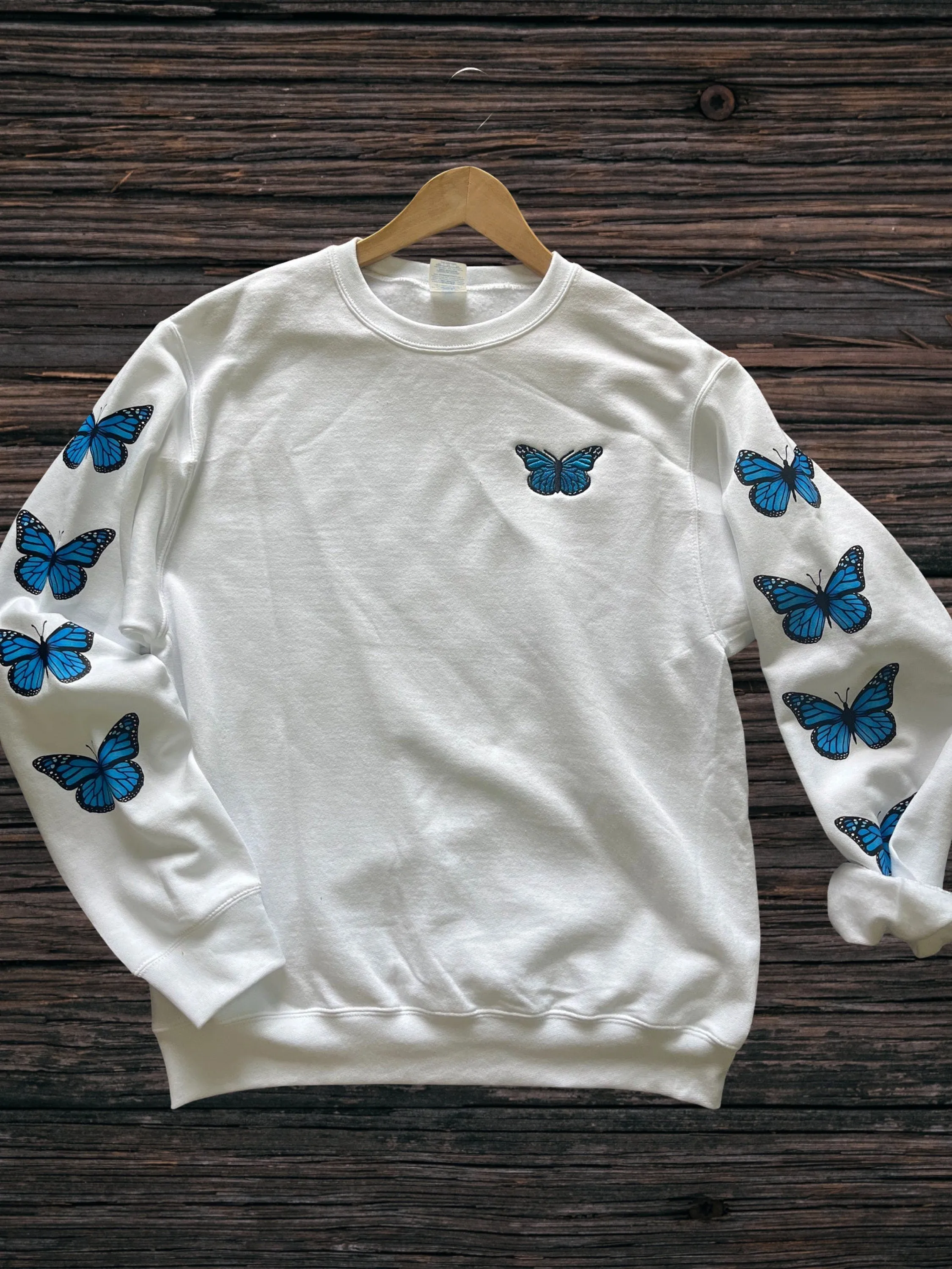 Butterfly Sweatshirt, Butterfly Trendy Shirt, Nature Shirt, Parks Shirt sold by ThePopStyle product image thumbnail 2