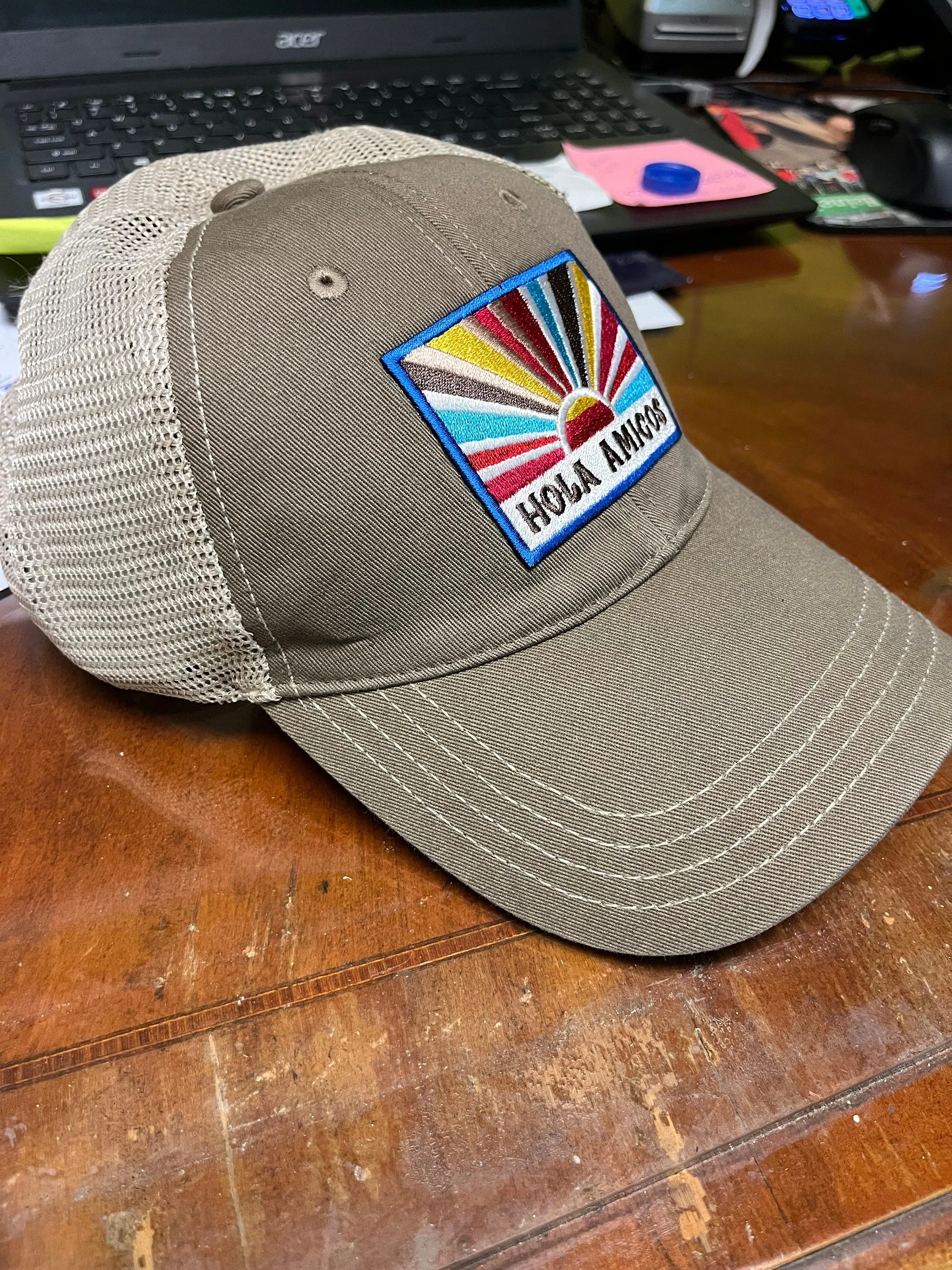 Hola Amigas Hat. Besties Hat. , Trip Hat. Retro Trucker Hat. sold by ThePopStyle product image thumbnail 2