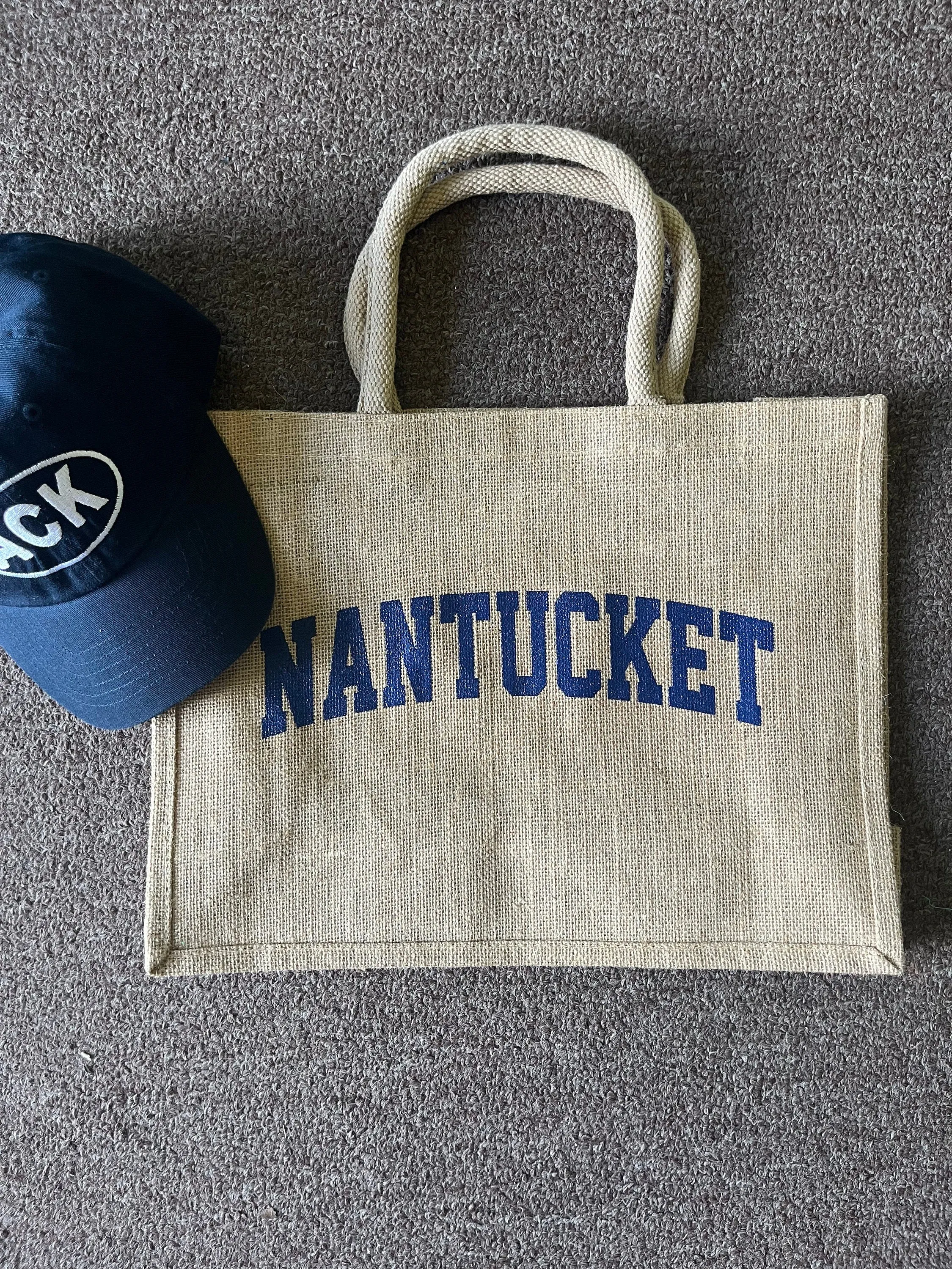 Nantucket Tote Bag, Nantucket Beach Tote Bag sold by ThePopStyle product image thumbnail 2