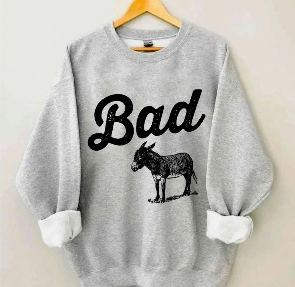 Bad Ass Shirt, Super Mom Shirt, Strong Female Shirt, Bad Donkey Shirt sold by ThePopStyle product image thumbnail 2