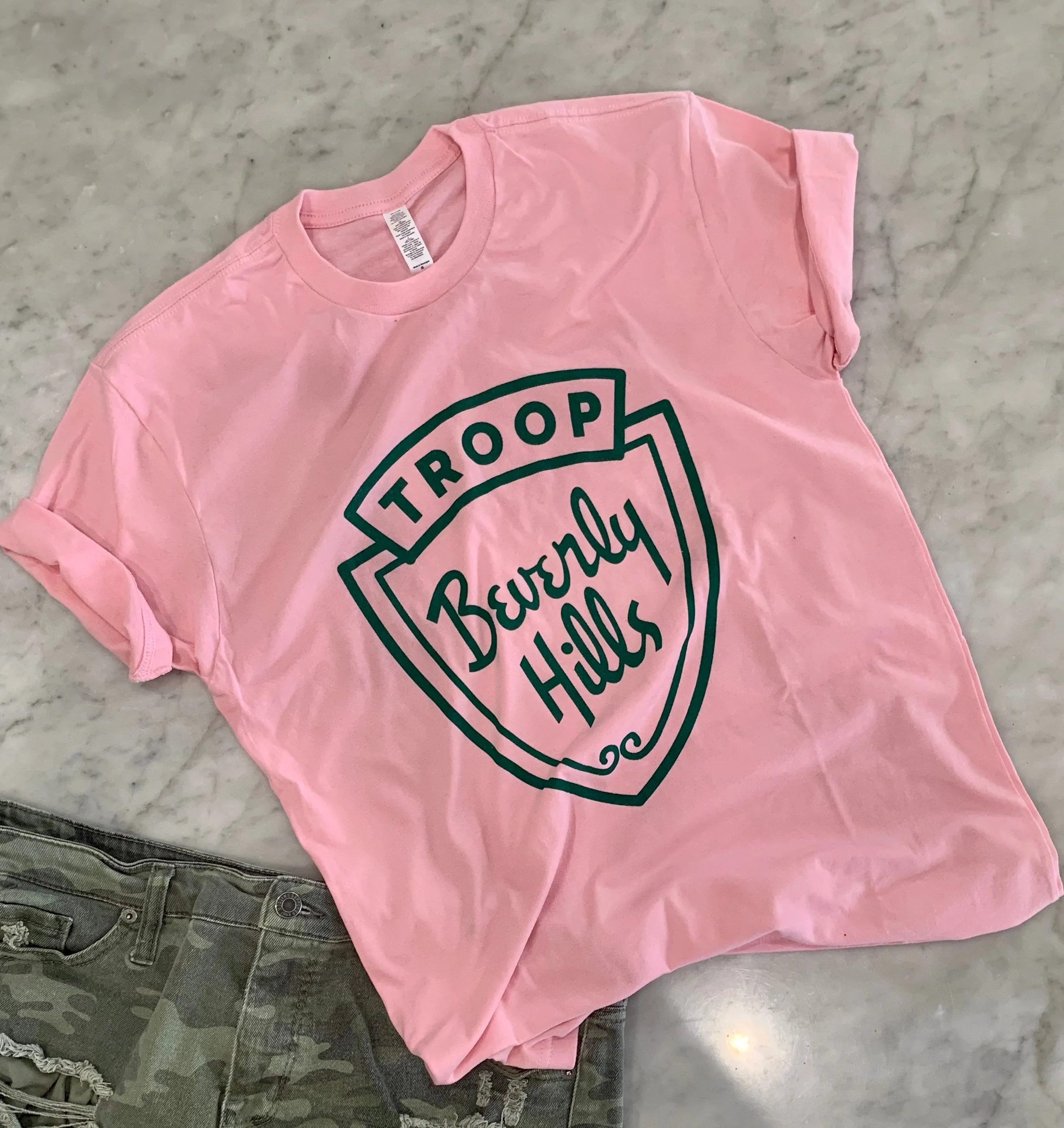 Troop Beverly Hills Pink Shirt, Wilderness Girls Shirt, 80’s movie shirt sold by ThePopStyle