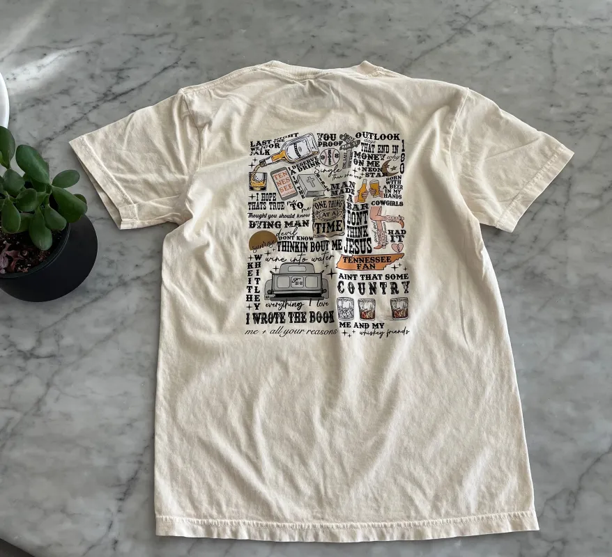 One Thing at A Time Shirt, Wallen concert shirt, Wallen song shirt sold by ThePopStyle