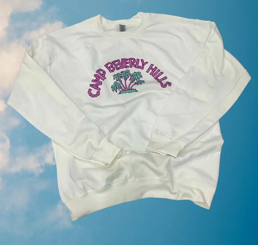 Camp Beverly Hills Sweatshirt, California Souvenir Shirt , valley girl shirt, Beverly Hills Hotel Shirt, Destination Shirt sold by ThePopStyle