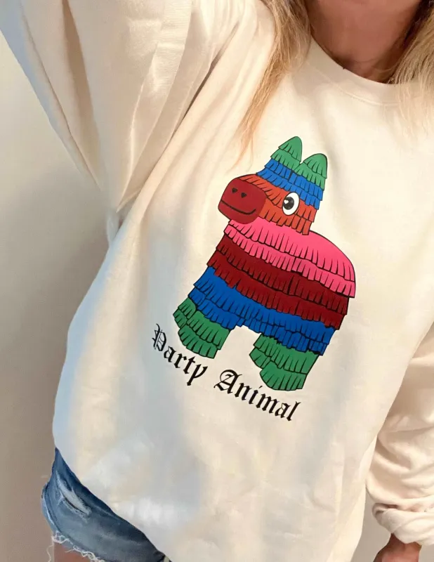 Party Animal Shirt, Party Girl Sweatshirt sold by ThePopStyle