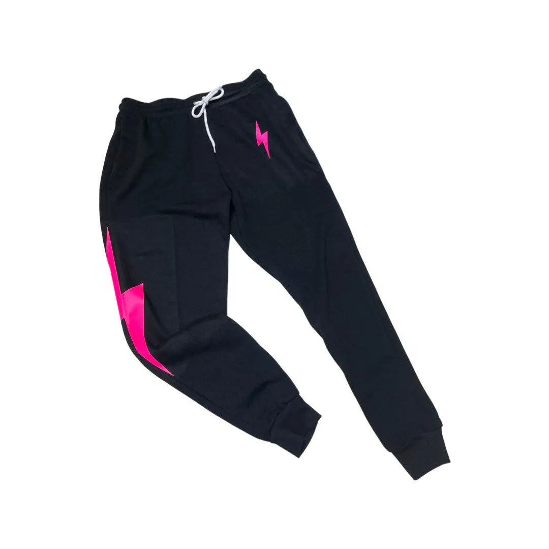 Bolt Joggers, Lighting Bolt Sweatpants sold by ThePopStyle product image thumbnail 2