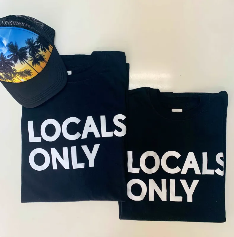 Locals Only T Shirt sold by ThePopStyle