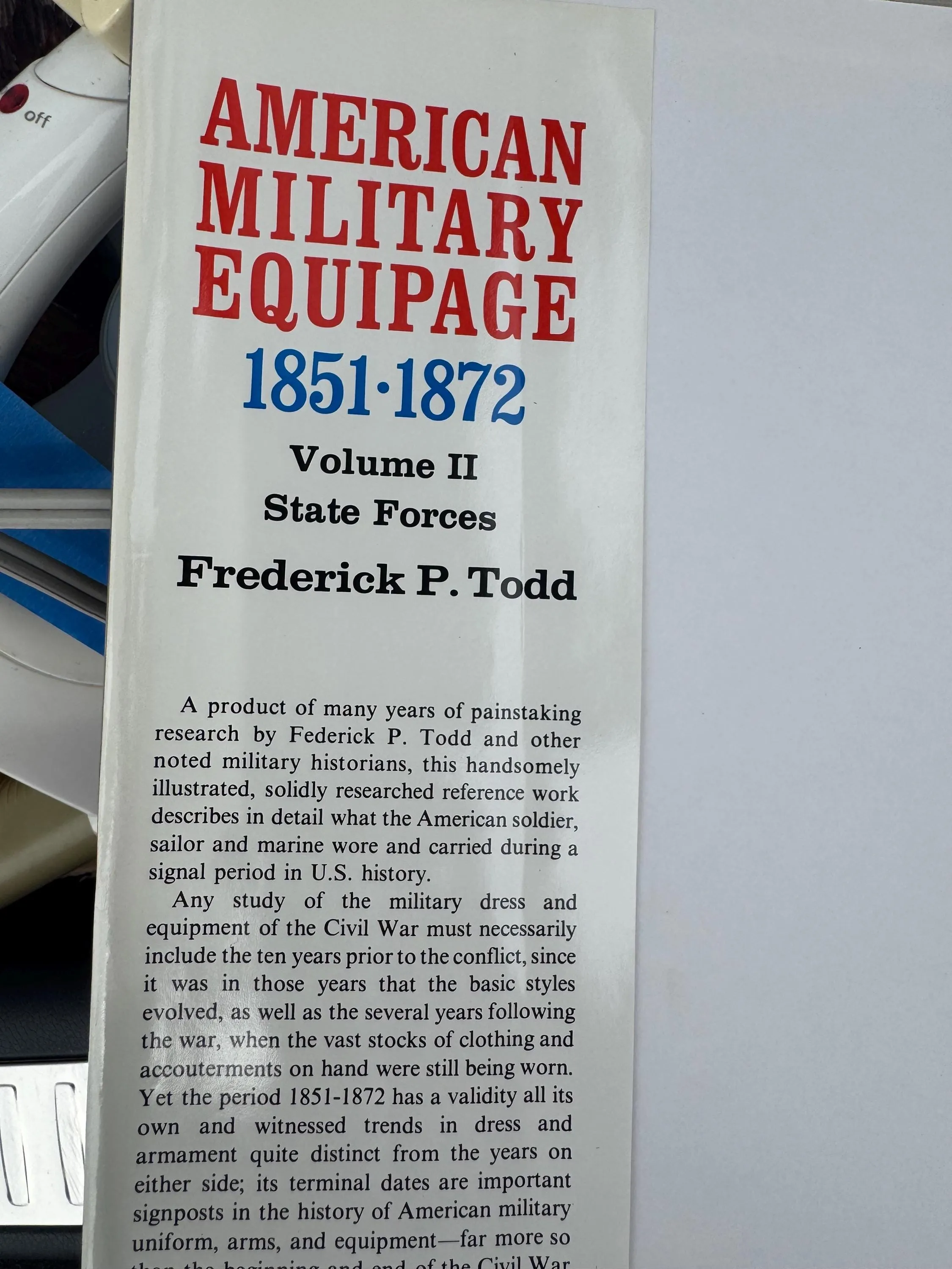 American Military Equipage Book 1851-1872 Volume 2 State Force Vintage military uniform book Historical Military sold by ThePopStyle product image thumbnail 4