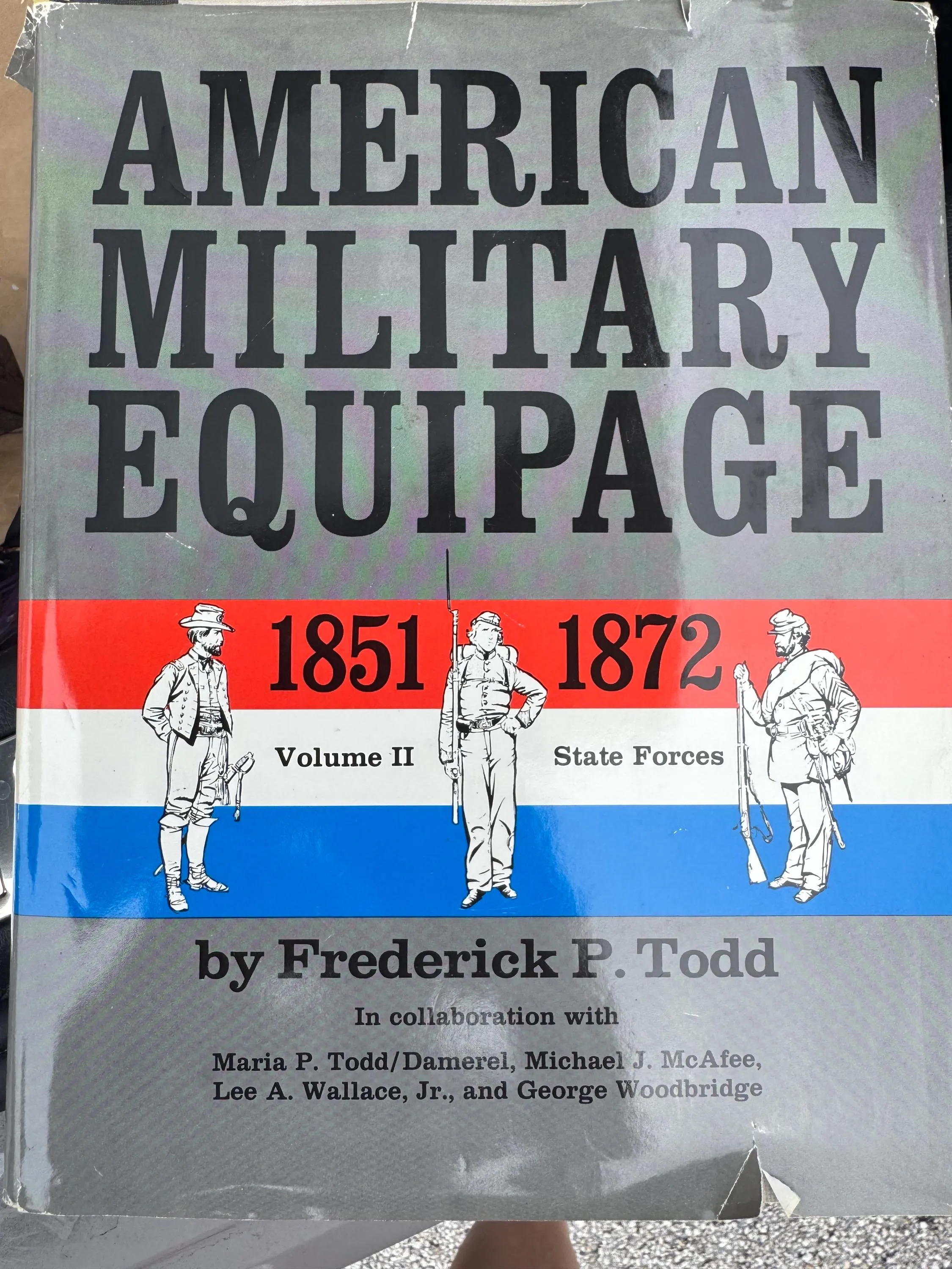 American Military Equipage Book 1851-1872 Volume 2 State Force Vintage military uniform book Historical Military sold by ThePopStyle