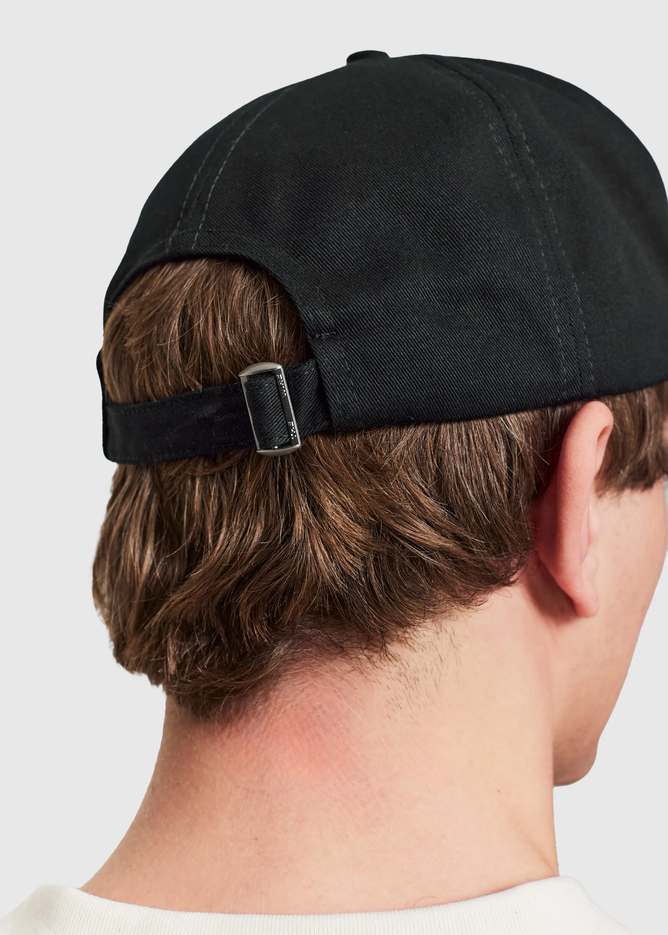 Logotype Cotton Twill Cap - Black sold by FROM THE WIRE product image thumbnail 4