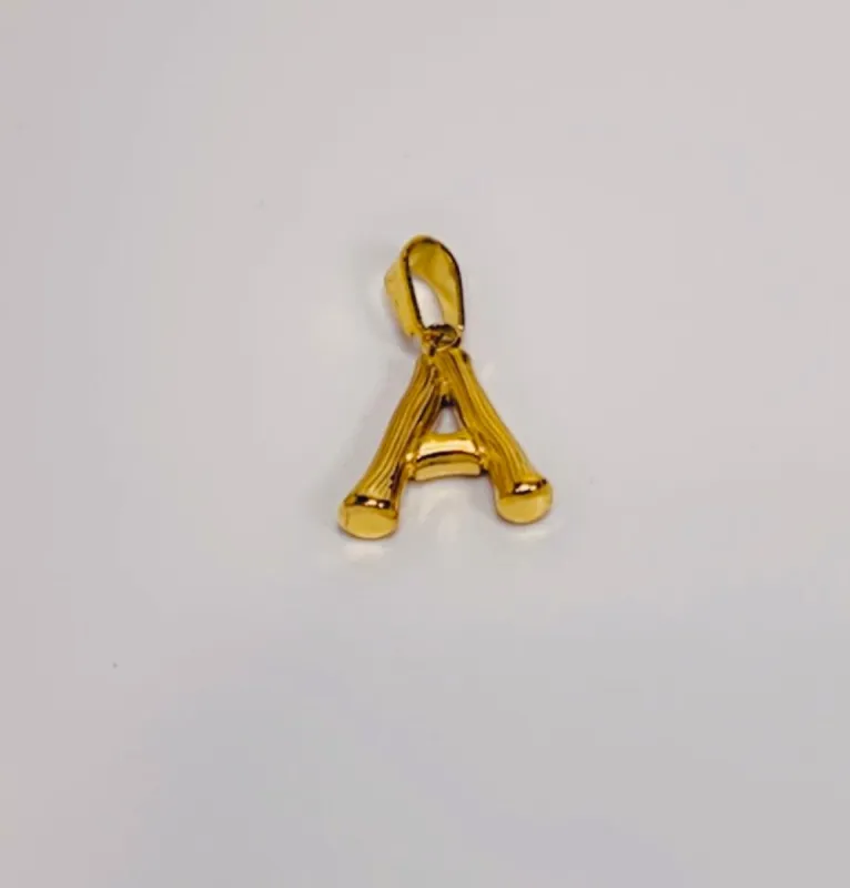 Alphabet Initial Necklace sold by House of Bling