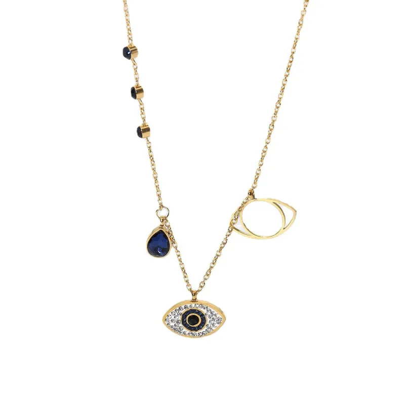 Bling Eye Necklace sold by House of Bling