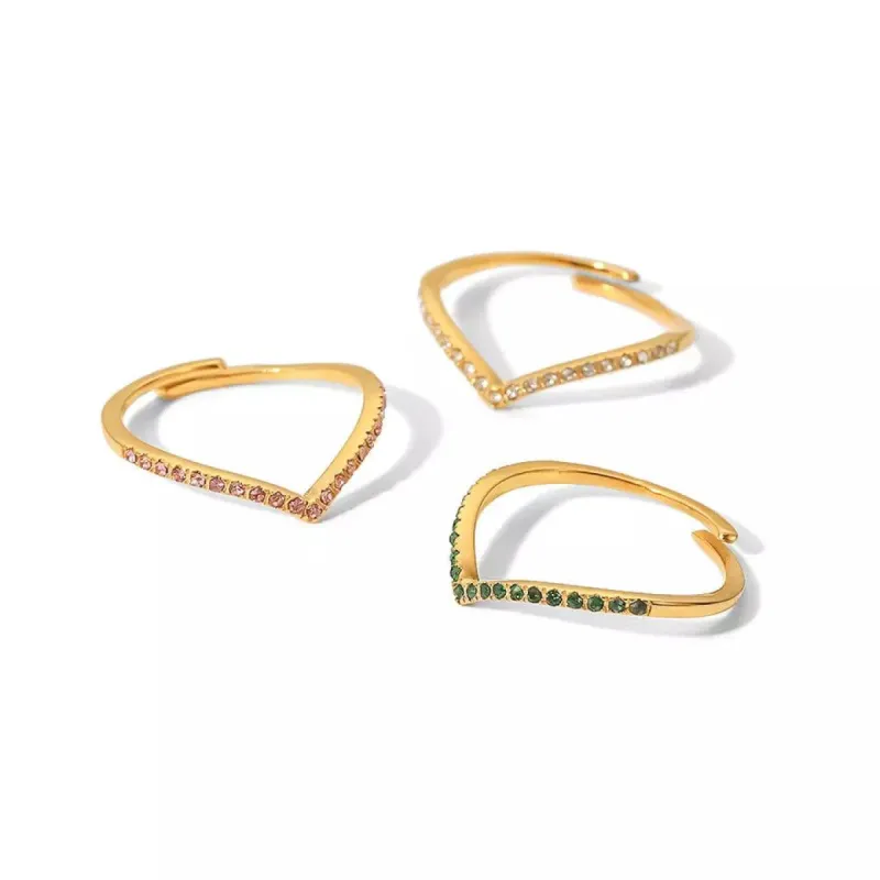 Dainty Adjustable Ring sold by House of Bling