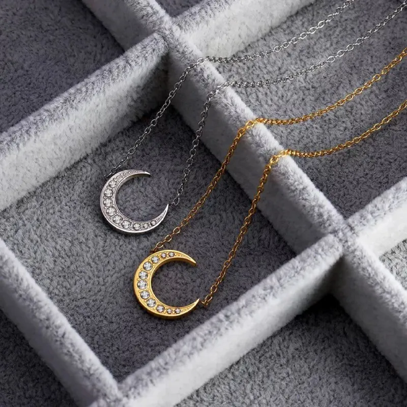 Moon with a Bling Necklace sold by House of Bling