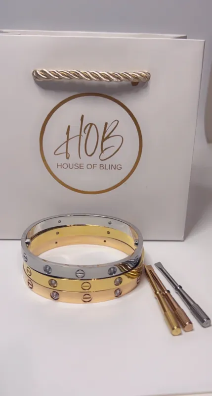 Ann Love Bangle sold by House of Bling