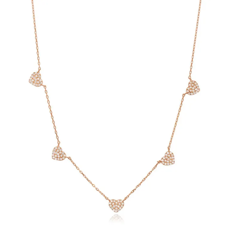 Heart  Shaker Necklace sold by House of Bling