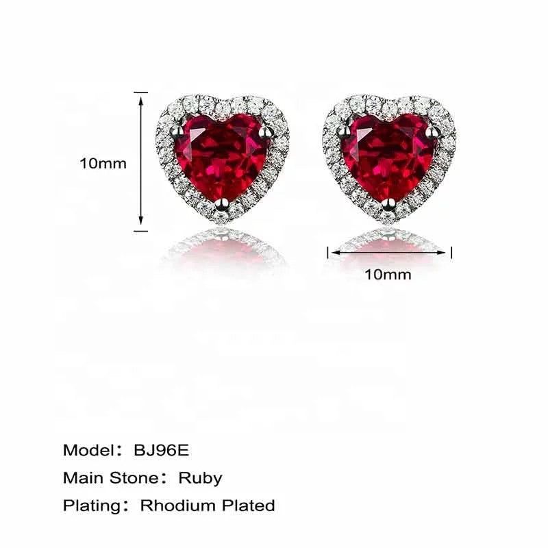 Ruby Studs sold by House of Bling product image thumbnail 3