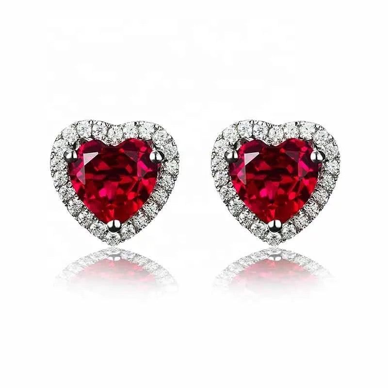Ruby Studs sold by House of Bling