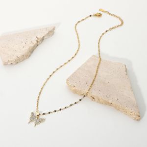 Bling Butterfly Necklace sold by House of Bling