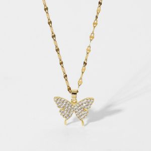 Bling Butterfly Necklace sold by House of Bling