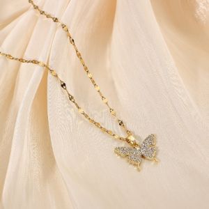 Bling Butterfly Necklace sold by House of Bling