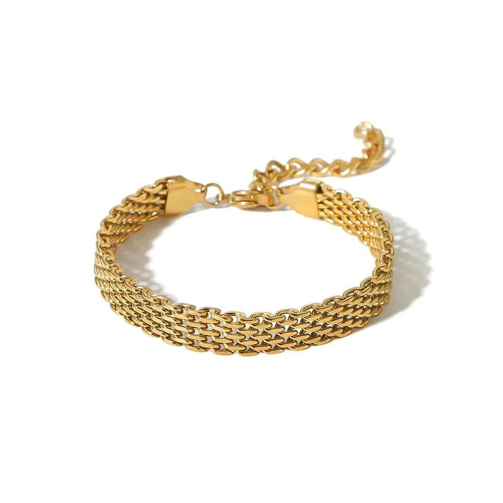 Mesh Chain Bracelet sold by House of Bling